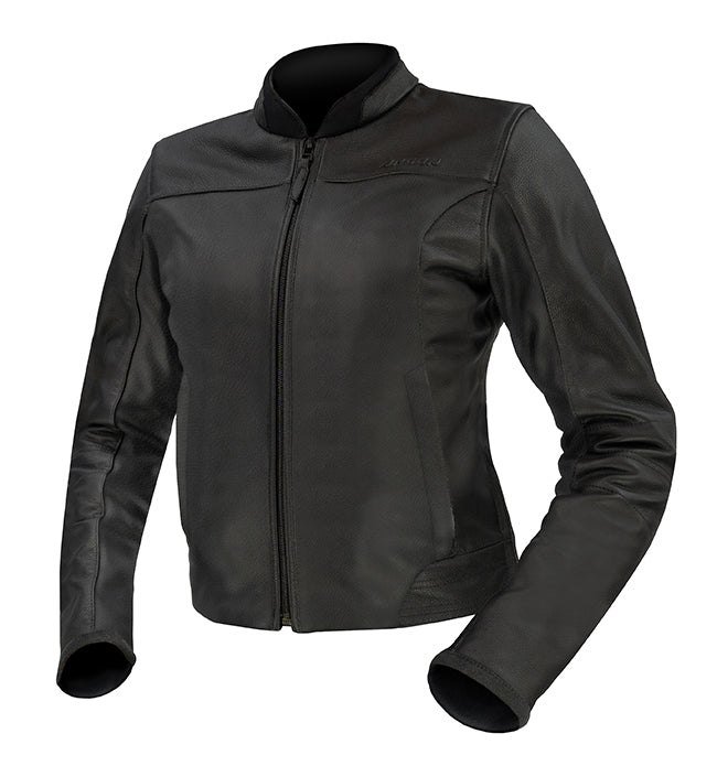 Argon Abyss Non Perforated Ladies Motorcycle Jacket - Black