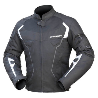 Dririder Climate Pro 5 Motorcycle Jacket - Black/White