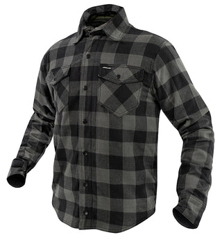 Argon Hatchet Flanno Ladies Motorcycle Jacket - Black/Grey