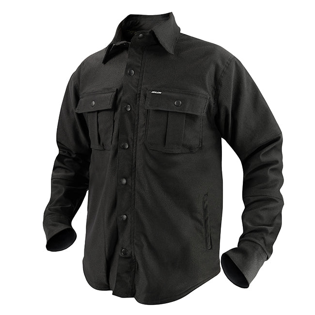 Argon Cleaver Motorcycle Shirt - Black