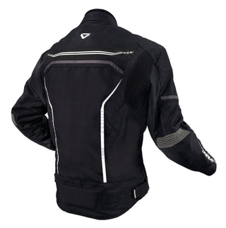 Dririder Origin Motorcycle Jacket - Black/White