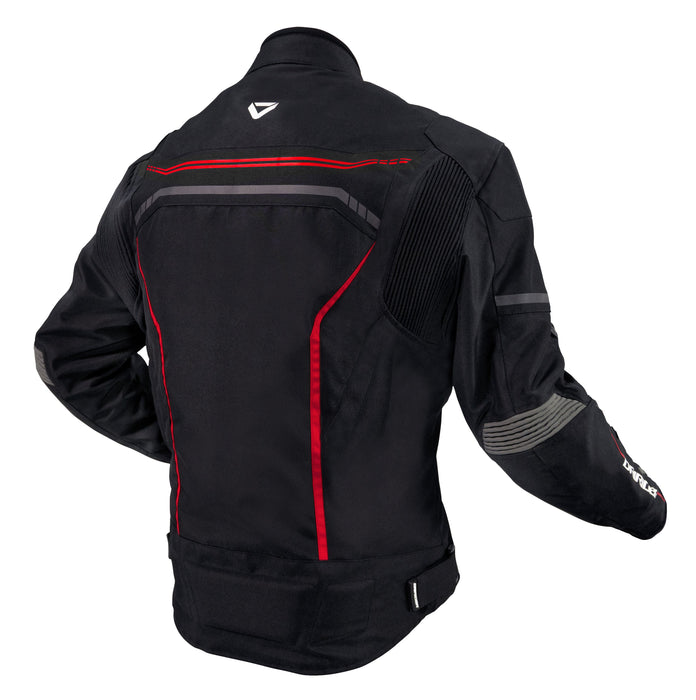 Dririder Origin Motorcycle Jacket - Black/Red