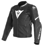 Dainese Avro 4 Leather Jacket -Black-Matt/Black-Matt/White