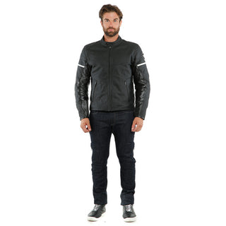 Dainese Saint Louis Leather Jacket - Black