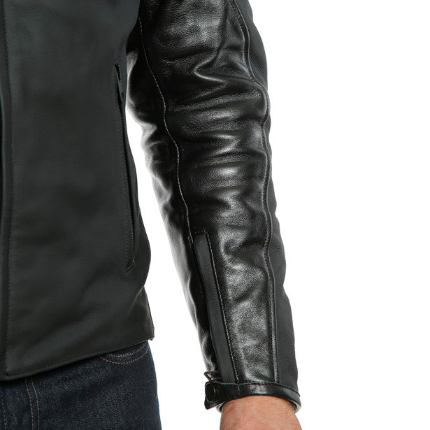 Dainese Saint Louis Leather Jacket - Black — MotoHeaven