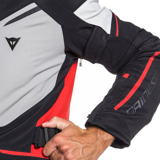 Dainese Carve Master 2 Gore-Tex Jacket - Black/Frost-Grey/Red