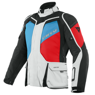 Dainese D-Explorer 2 Gore-Tex Jacket - Glacier-Grey/Blue/Lava-Red/Black