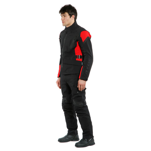 Dainese Tonale D-Dry Jacket - Black/Lava-Red/Black
