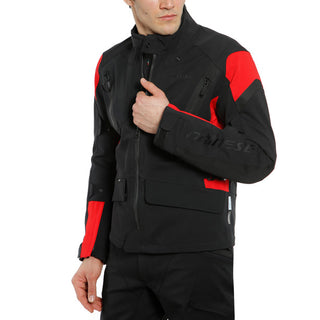 Dainese Tonale D-Dry Jacket - Black/Lava-Red/Black