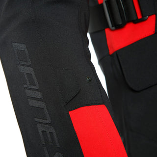 Dainese Tonale D-Dry Jacket - Black/Lava-Red/Black