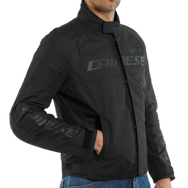 Dainese Saetta D-Dry Jacket - Black/Black/Black