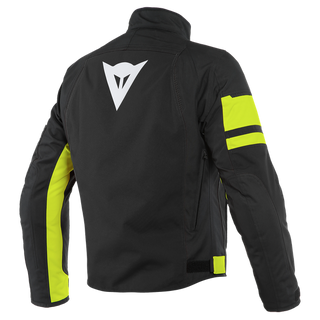 Dainese Saetta D-Dry Jacket - Blue/Fluro Yellow/Black