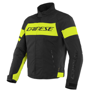 Dainese Saetta D-Dry Jacket - Blue/Fluro Yellow/Black