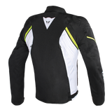 Dainese Avro D2 Textile Jacket - Black/White/Fluro Yellow