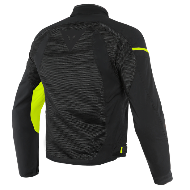 Dainese Air Frame D1 Textile Jacket - Black/Black/Fluro Yellow