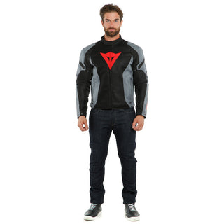 Dainese Air Crono 2 Tex Jacket - Black/Charcoal-Grey/Charcoal-Grey