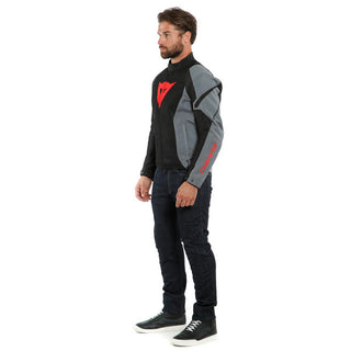 Dainese Air Crono 2 Tex Jacket - Black/Charcoal-Grey/Charcoal-Grey