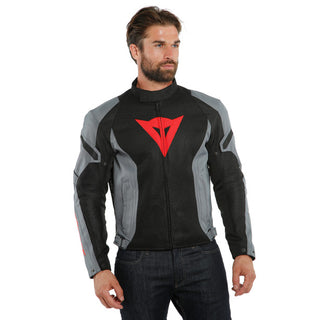 Dainese Air Crono 2 Tex Jacket - Black/Charcoal-Grey/Charcoal-Grey