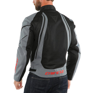 Dainese Air Crono 2 Tex Jacket - Black/Charcoal-Grey/Charcoal-Grey