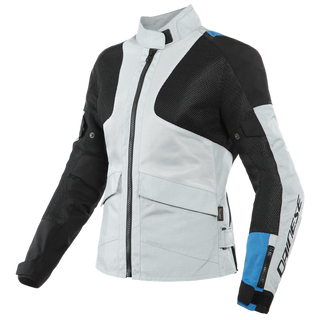 Dainese Air Tourer Lady Textile Jacket - Glacier Grey/Performance Blue/Black