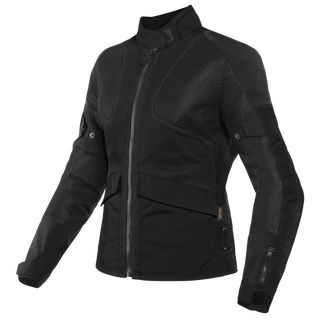 Dainese Air Tourer Lady Textile Motorcycle Jacket - Black/Black/Black