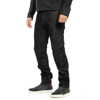 Dainese Denim Regular Textile Pants - Black