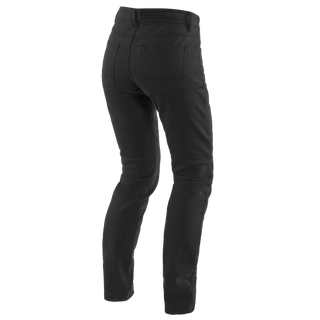 Dainese Casual Slim Lady Textile Pants - Black