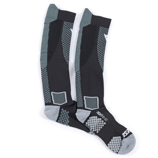 Dainese D-Core High Motorcycle Socks - Black/Anthracite