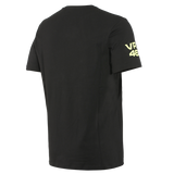 Dainese Vr46 Pit Lane T-Shirt - Black/Fluro-Yellow