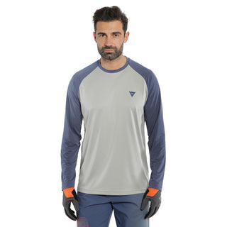 Dainese HG Tsingy Long sleeve Jersey - Light Grey/Blue