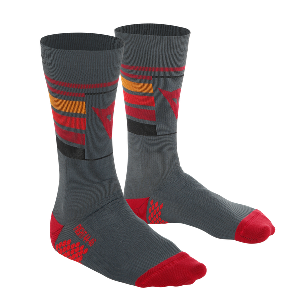 Dainese HG Hallerbos Socks - Dark-Grey/Red