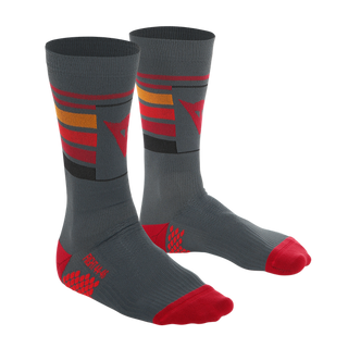 Dainese HG Hallerbos Socks - Dark-Grey/Red