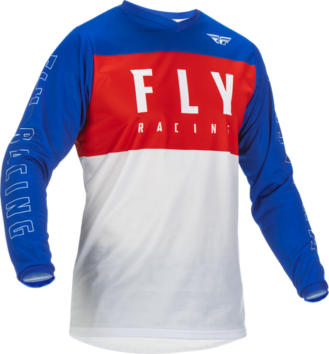 FLY Racing F-16 Jersey 2022 Red Wht Blu