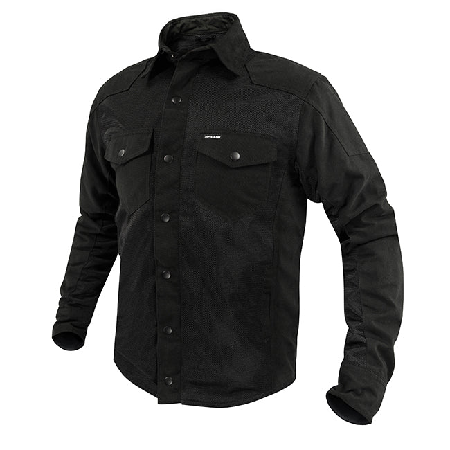 Argon Airhawk Motorcycle Shirt - Black
