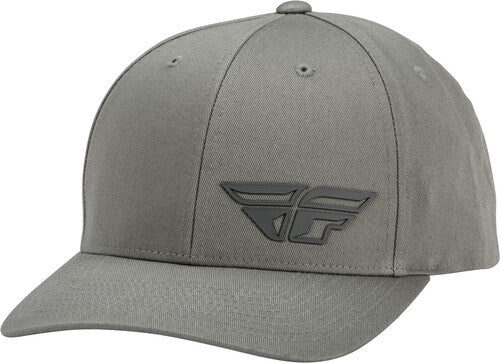 Fly Racing F-Wing Motorcycle Adult Hat - Grey