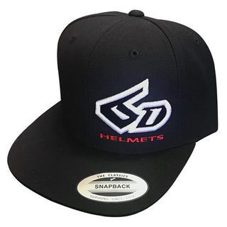 6D Classic Snapback Hat - Black