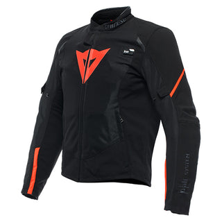 Dainese Long Sleeve Sport Smart Jacket - Black/Fluo Red