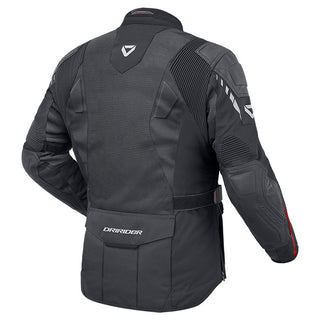 Dririder Nordic V Airflow Jacket - Black/Black