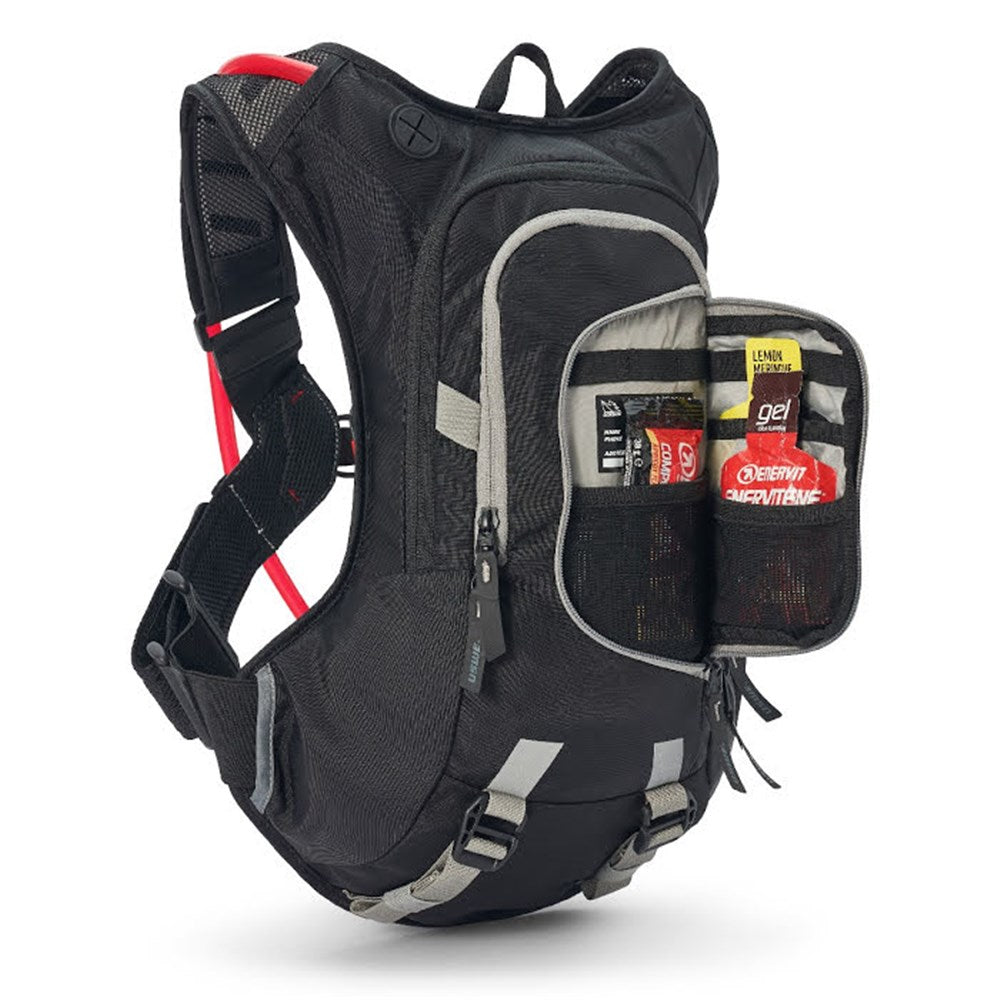 USWE 22 Raw 12 Backpack With 3.0L Hydration Bladder - Carbon Black