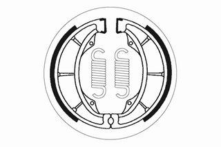 SBS Brake Shoes Front/ Rear - 2183-