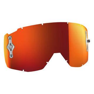 Scott MX Primal/Hustle/Tyrant/Split Single Works Lens Orange Chrome Lens