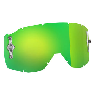 Scott MX Primal/Hustle/Tyrant/Split Single Works Lens Green Chrome Lens