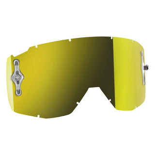 Scott MX Primal/Hustle/Tyrant/Split Single Works Lens Yellow Chrome Lens