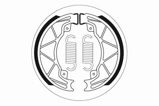 SBS FRICTION - Rear Brake Shoes - 2205-