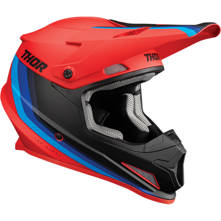 Thor Sector MIPS Runner Helmet - Red/Blue