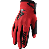 Thor S20 Sector Gloves - Red