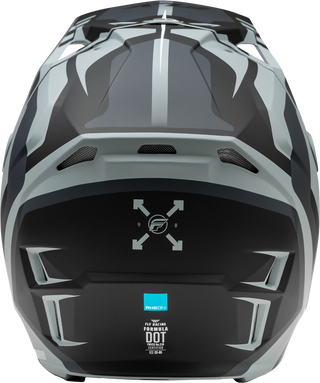 Fly Racing Formula Cp Krypton Helmet - Matt Grey Black