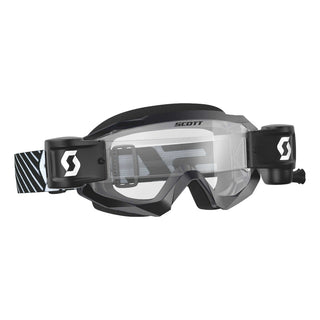 Goggle Hustle X Mx WFS Black/White Clr Lens