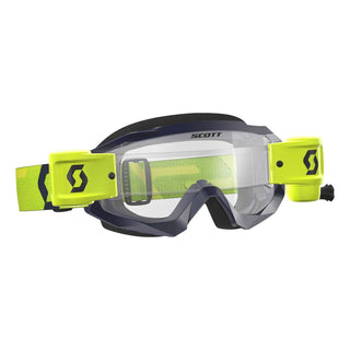 Goggle Hustle X Mx WFS Yellow/Blue Clr Lens