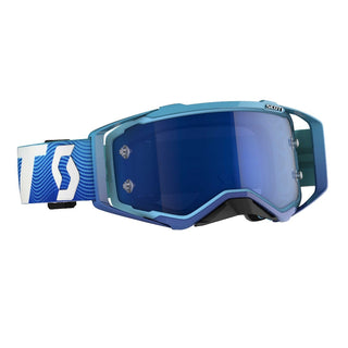 Scott Goggle Prospect Blue/White Electric Blue Chrome Works